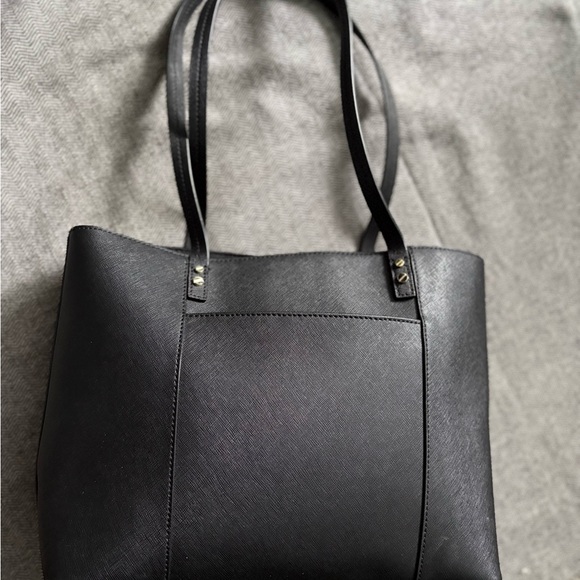 Karl Lagerfeld Black Tote Bag with Yellow Taxi Design - Picture 3 of 5